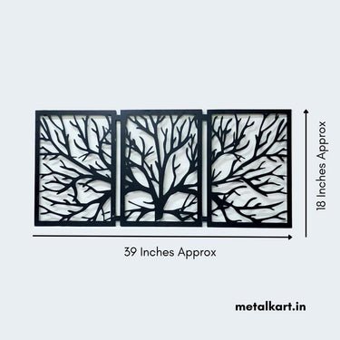 Ancient Tree Metallic Wall Art